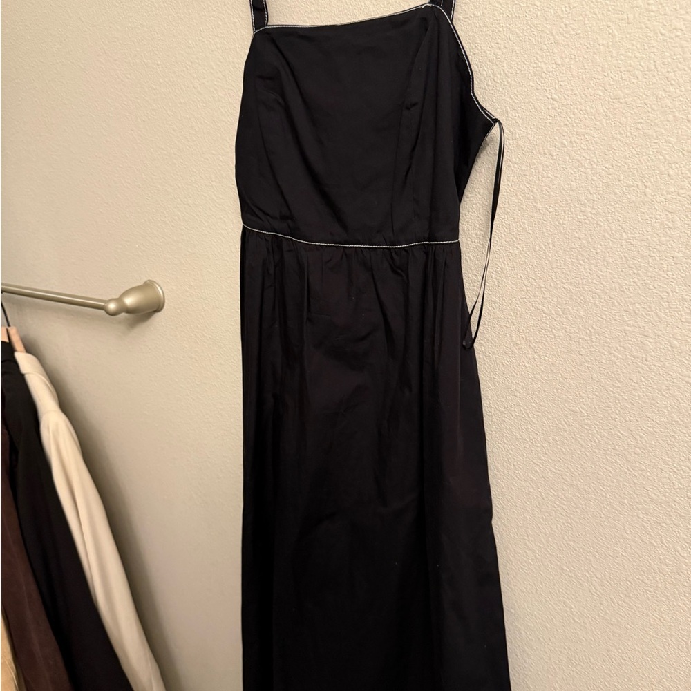 Midi black dress Zara